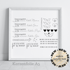 2in1 Metallic Folie Trauer 1 || KERZEN|| GLAS || KERAMIK