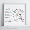 Kerzentattoo Wasserschiebefolie