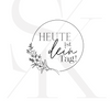 Stempel "Heute ist dein Tag"
