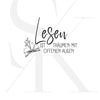 Stempel „Lesen ist“
